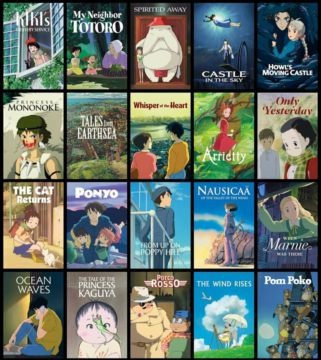 Top 5 Studio Ghibli Films You Must Watch